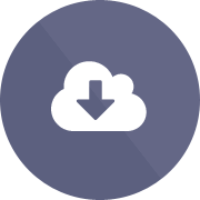 Cloud Download Circle